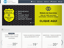 Tablet Screenshot of marcomiguel.com.br